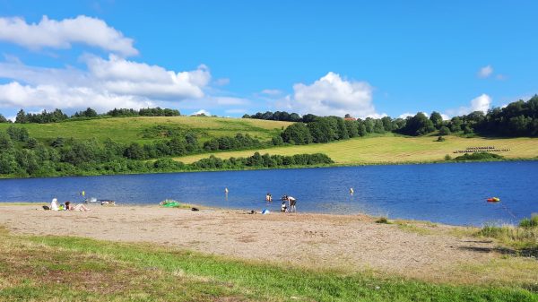Lac d’Anschald nature beach