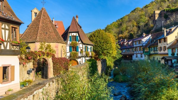 Kaysersberg, ausgezeichnet als eines der schönsten Dörfer Frankreichs