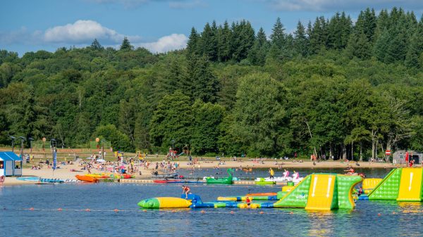 La plage de Santrop, idéale pour se divertir en famille