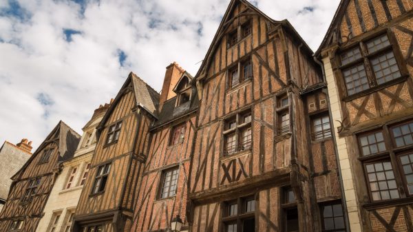 Die alten Fachwerkhäuser von Tours 