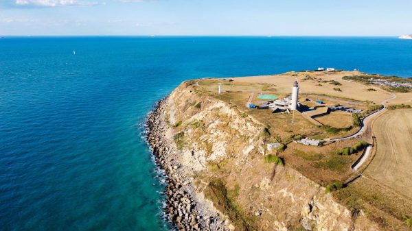 A beautiful view of Cap Gris-Nez with its lighthouse, in Audinghen