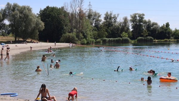 Baignade au plan d'eau de Reichstett 