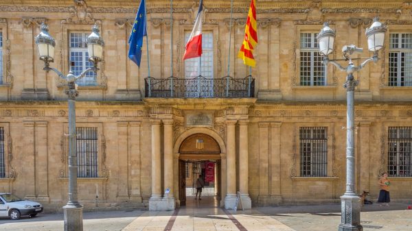 Façade de l'Hotel de ville 