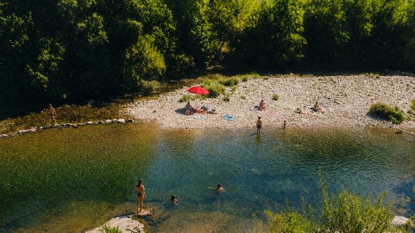 Baignade à la Mimente