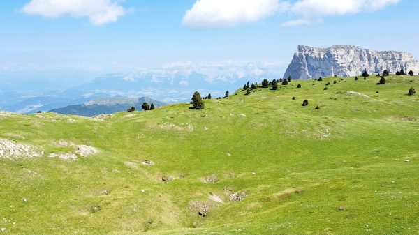Mont Aiguille, the emblem of the Vercors Regional Nature Park
