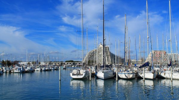 Le port de plaisance de la Grande Motte