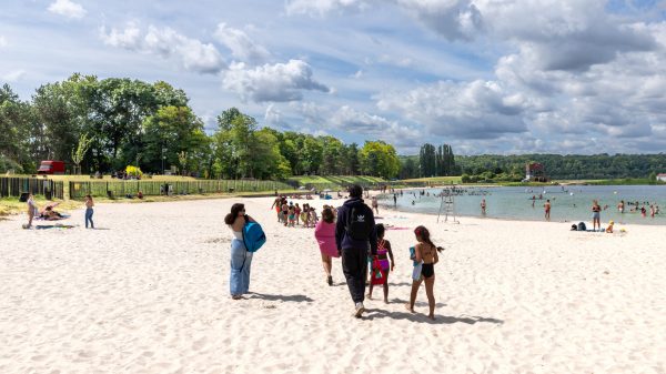 Der Nordstrand der Freizeitinsel