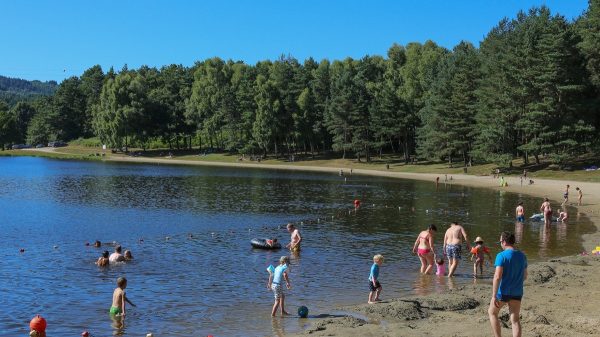 La plage du lac Deiro