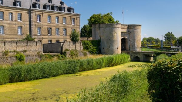 La jolie cité fortifiée de Bergues