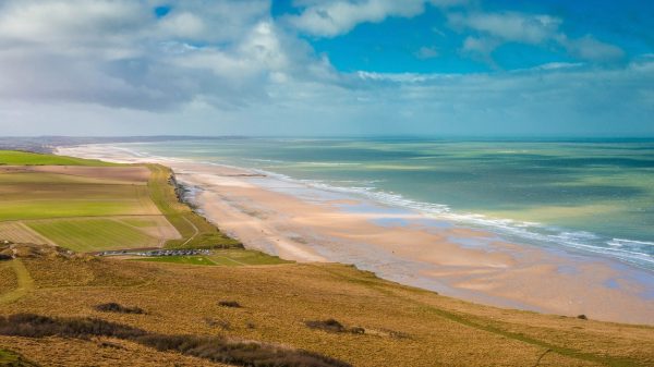 Vue sur la Côte d'Opale et son littoral d'une grande richesse naturelle