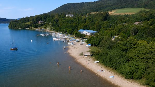 Bergogne Beach, next to the Cholonge sailing club