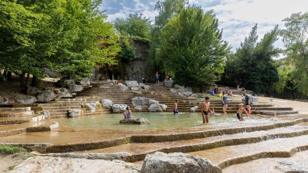 Pools at the Pont-en-Royans Leisure Area