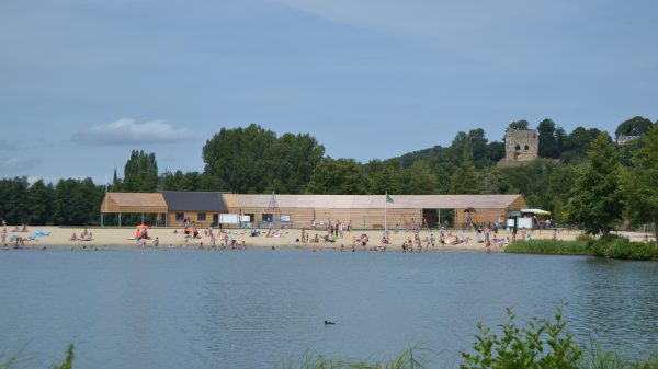 Plage de la base de loisirs de Brionne