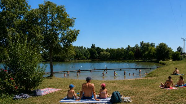 Relajación en el lago