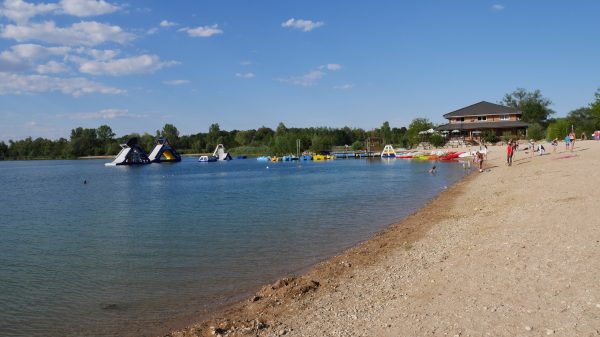 Plage du lac de Chour