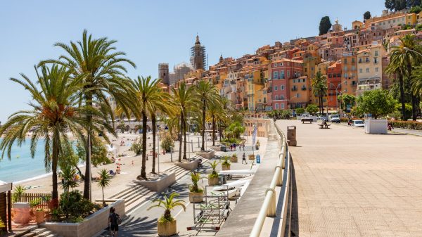 Architecture de la vieille ville de Menton
