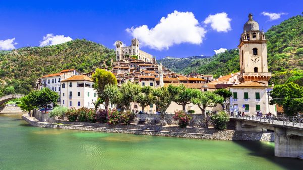 Dolceaqua, Ligurie, en Italie