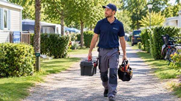 Un camping nécessite toujours de la maintenance