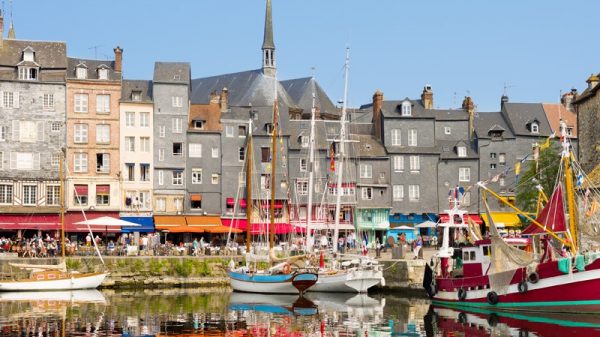  Honfleur harbour