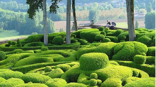 Les jardins du château de Marqueyssac 
