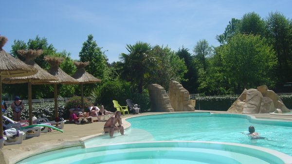  If you’re not going for a swim in the lake, there’s always the swimming pool