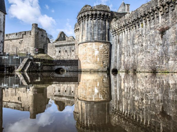 Château de Fougères - vue douves