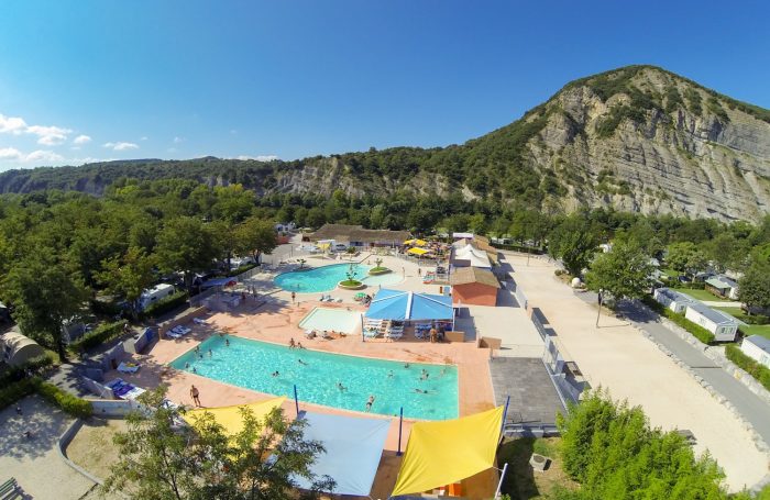 Campsite La Plage Fleurie In Vallon Pont Darc Ardèche