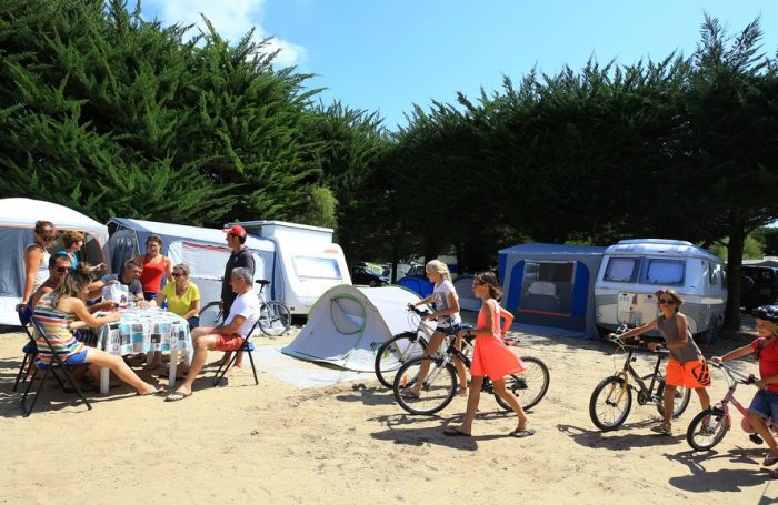 Campsite Les Amis De La Plage In Le Bois Plage En Ré